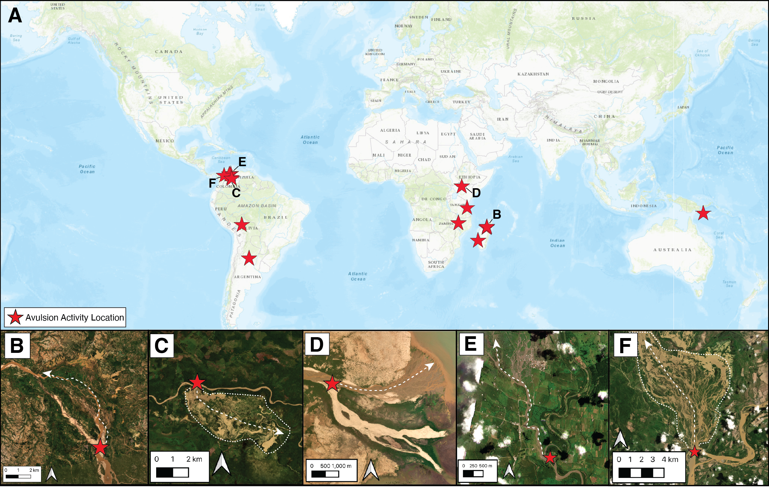 River avulsion precursors figure